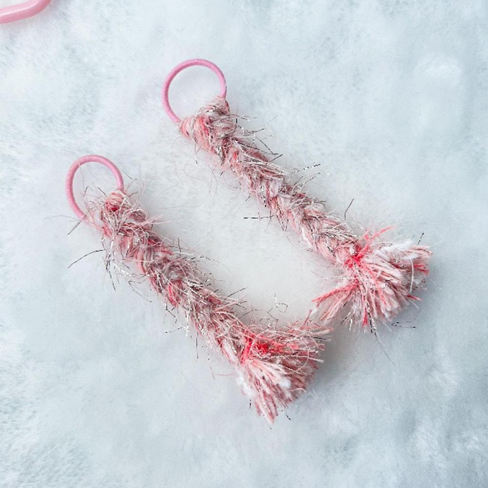 

For 17cm Labubu Doll Clothes Fashion Clothes Braids Doll Clothes Color Match Hair Accessories Dolls Accessories Cute Decoration Little Clothes 06