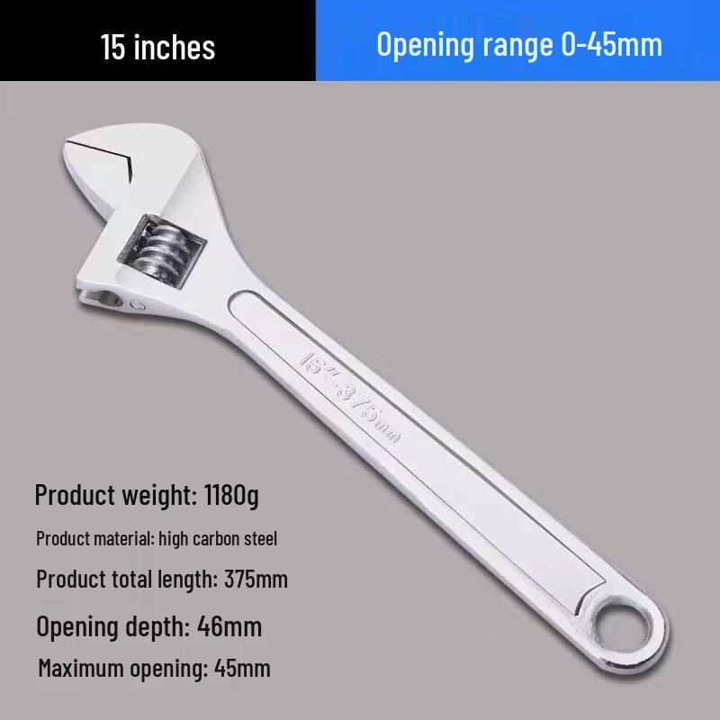 

Heavy-Duty Adjustable Wrench