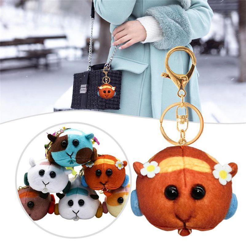 Cute 10cm Pui Pui Molcar Plush Keychain Perfect For Anime Lovers