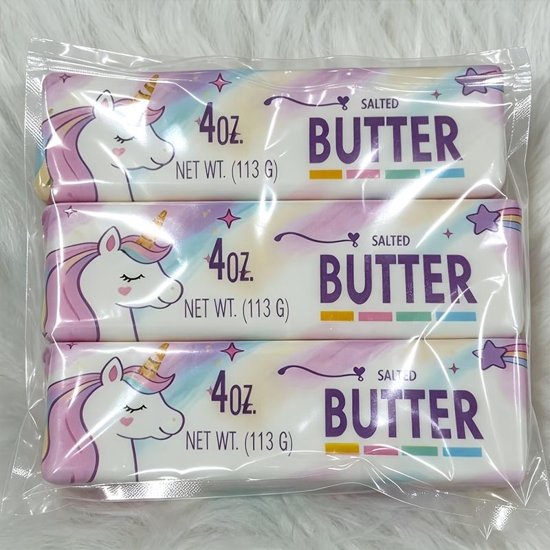 Slow-Rising Pink Unicorn-Shaped Butter Bread Stress-Relief Toy — Perfect for Halloween Party Favors