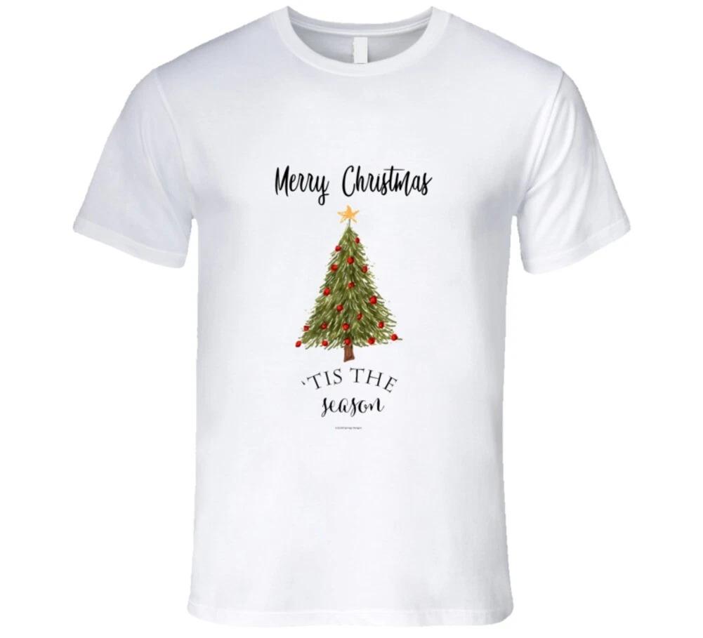 Merry Christmas Tis The Season Premium Gift Tree T Shirt 3XL