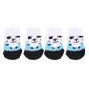 4Pcs/set Pet Dog Socks Anti-Slip Knitted Small Dogs Thick Warm Paw Protector Cute Puppy Cat Indoor Wear Boot Dog Socks