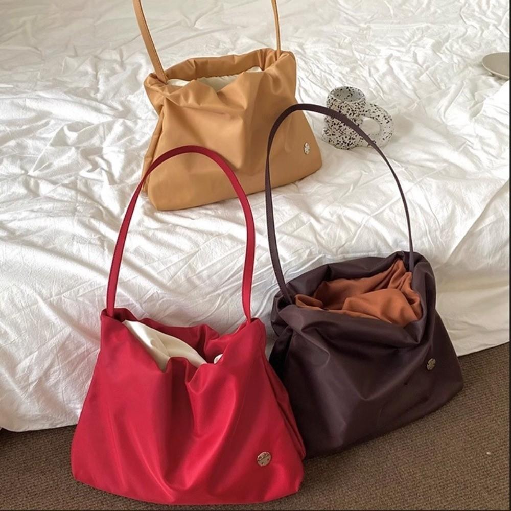 Soft Surface Cloud Shaped Shoulder Bag Nylon Large Capacity Crossbody Bags Cloud Shaped Double Strap Women's Tote Bag