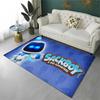 Spiel A-Astro Bot Cartoon Roboter Rutschfester Teppich für Wohnzimmer, Schlafzimmer, Spielzimmer, Weiche Teppichbodenmatte Heimdekor Teppich Kinderzimmer