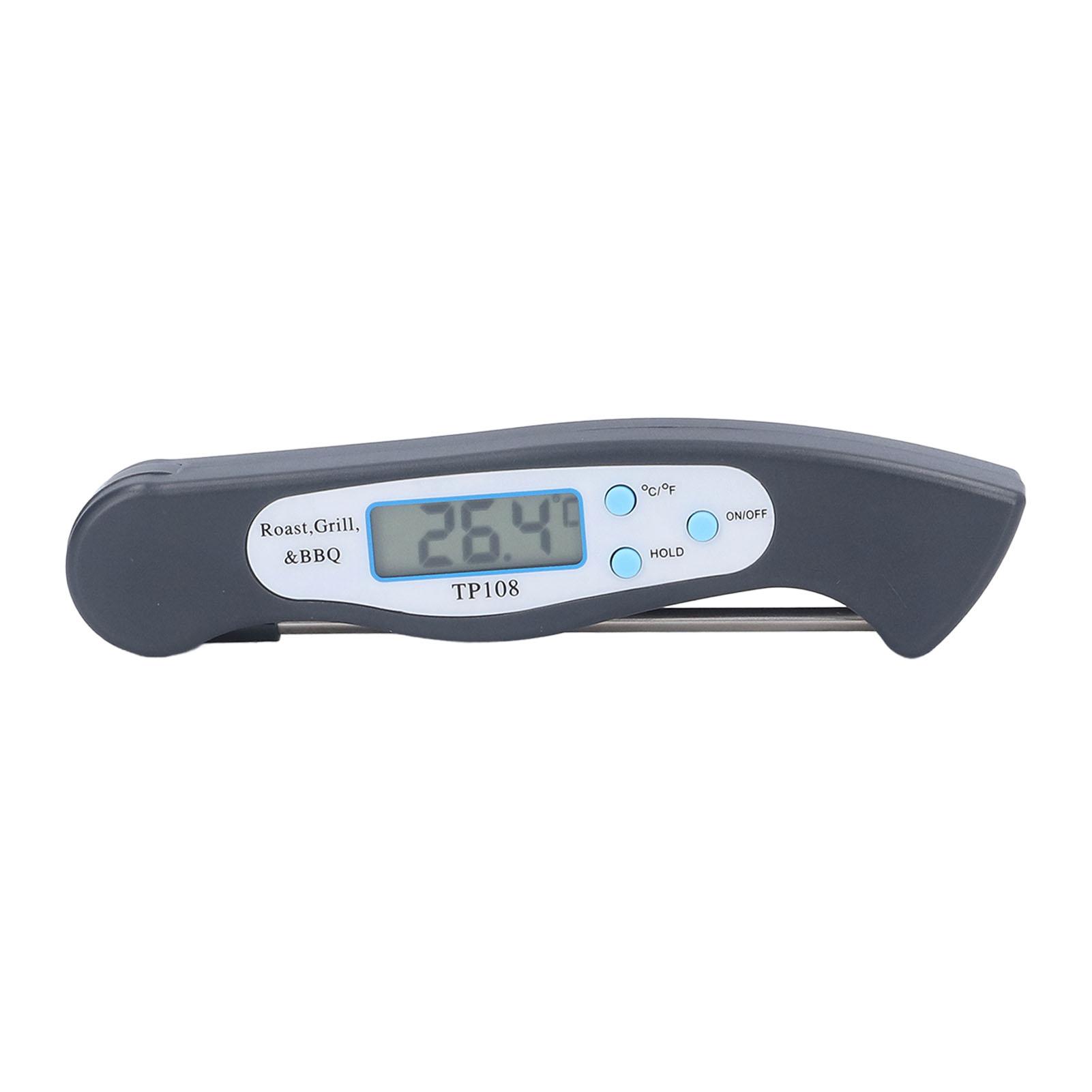 

Multi Angle Measurement Meat Thermometer Fast Digital Food Thermometer with Foldable Probe for Cooking