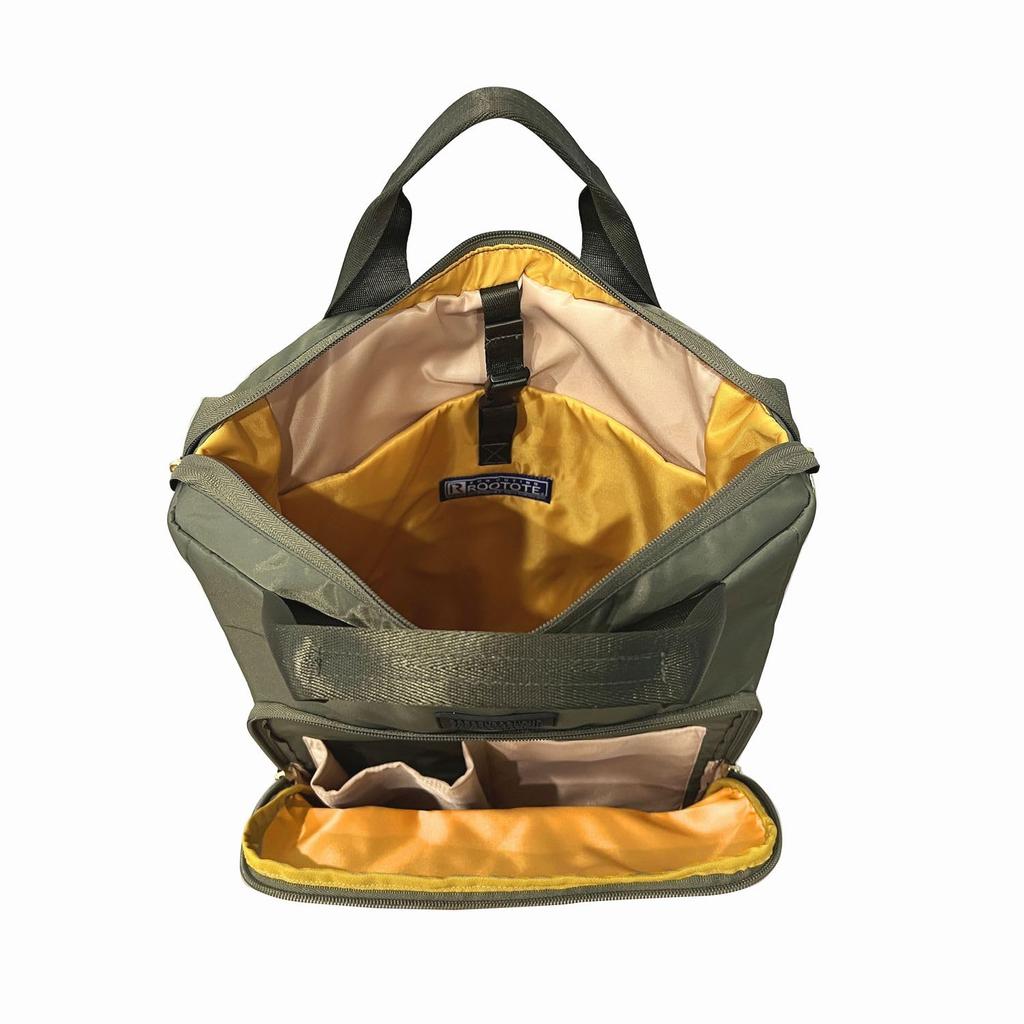 1223 Tote Bag with Laptop Storage SN Theoru Airo A [Rootote] Rucksack-type (Sage)