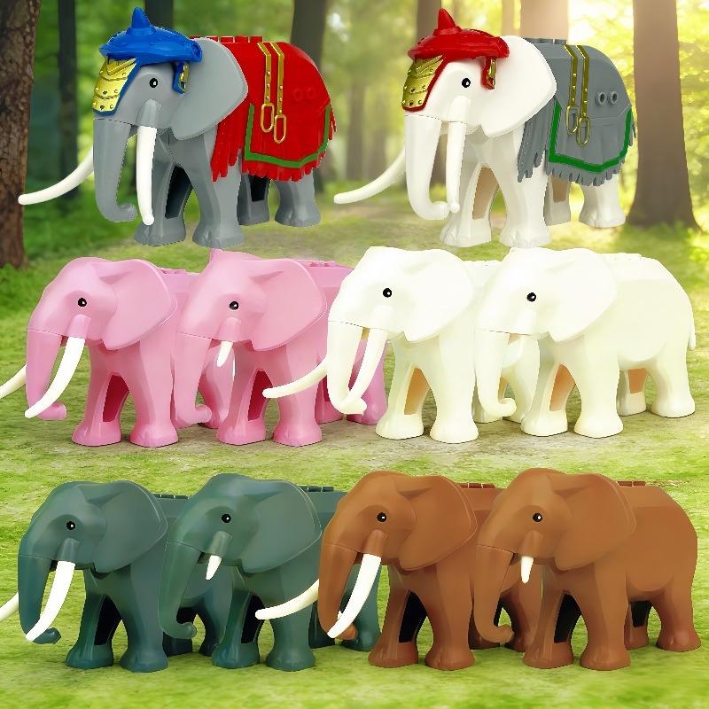 Creative MOC Urban Zoo Farm Animal Building Blocks Assembly Educational Toy Gift