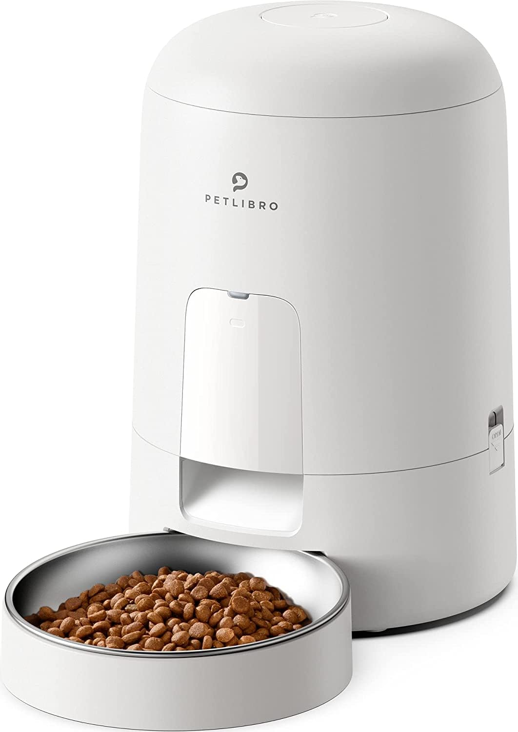 PETLIBRO AIR Автоматическая кормушка для кошек, с расписанием и неограниченным размещением, 6 приемов пищи из нержавеющей стали, свежесть, питание от сети, защита от случайного срабатывания, простая, белая белый