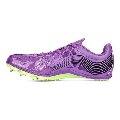 Shock Absorbing Non-Slip Durable Low-Top Running Shoes Unisex Sneakers Purple AJJS001-1