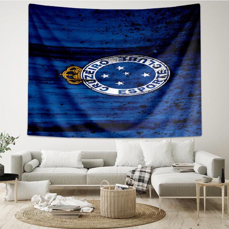 1PC Fc Emblem Printed Tapestry Room Decoration Wall Hanging for Living Room Bedroom, dormitory, Birthday and Christmas gifts