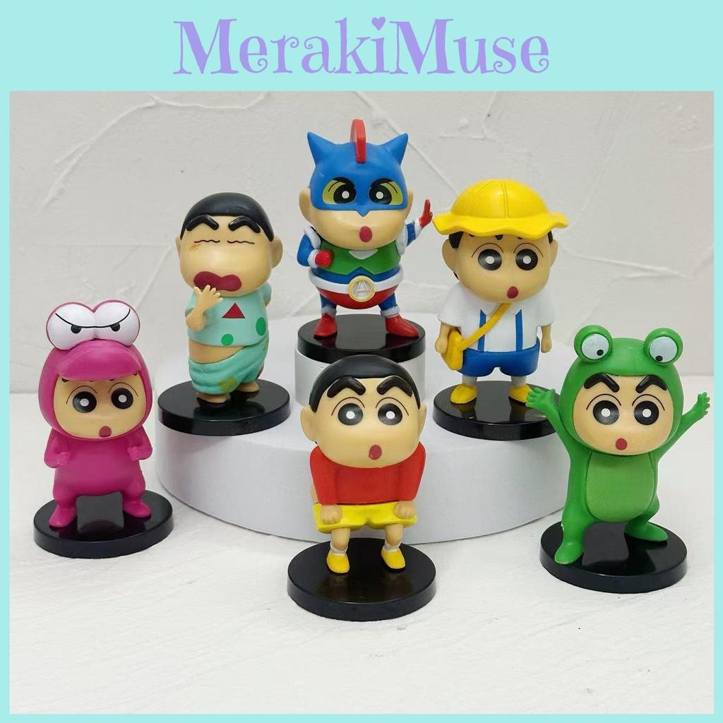Crayon Shinchan Pvc Deformation Series Collectors Toy With Movable Parts For Gift And Collection