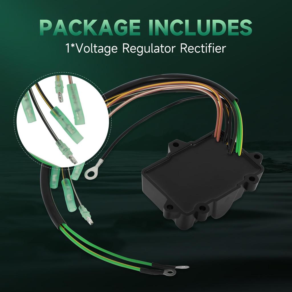 SCITOO 339-7452A15, 339-7452A19, 18-5776, 18-5777 Spannungsregler Gleichrichter für 1980-1996 für Mercury Außenbordmotor Sierra 6PS 8PS 9.9PS 10PS 15PS 20PS