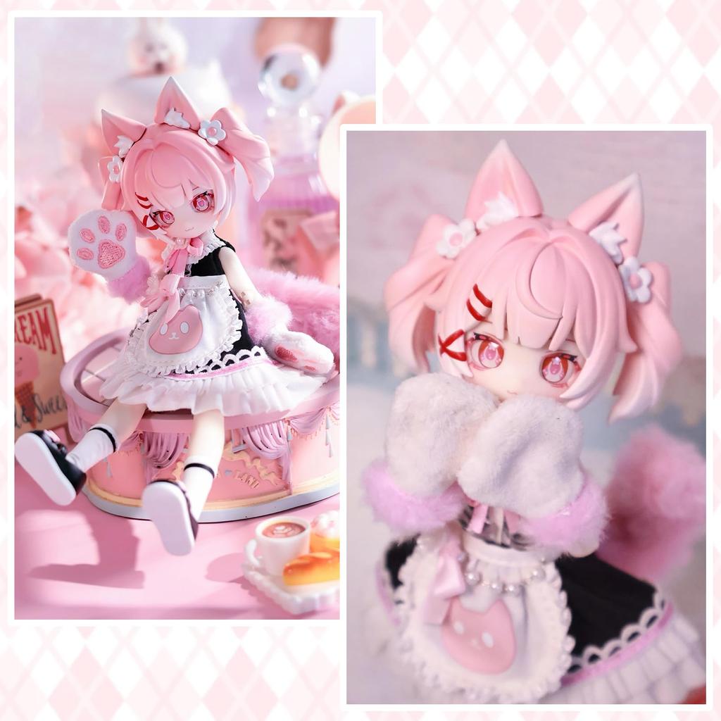 Blind Doll Blind Scale BJD Articulated Anime Gift for Ages Made of PVC Includes Collectible Figure Box 1/8 Doll, Figure, Doll, Girls, 15+, & ABS,