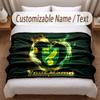 Norwich City Printed Flannel Blanket Custom Name Text Soft Warm Throw For Bedroom Holiday Gift