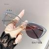 Men Women Luxury Photochromic Cat Eye Sunglasses Ultra Light Color Changing Myopia Eyewear Fashion Near Sight Goggle 0 ~ -4.0