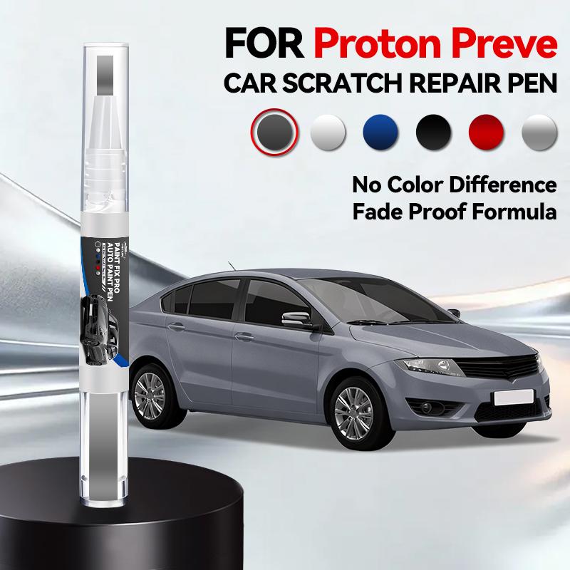 

Car paint touch up pen For Proton Preve Paint Repair Brush Touch Up Scratch Remover DIY Auto Accessories Black White