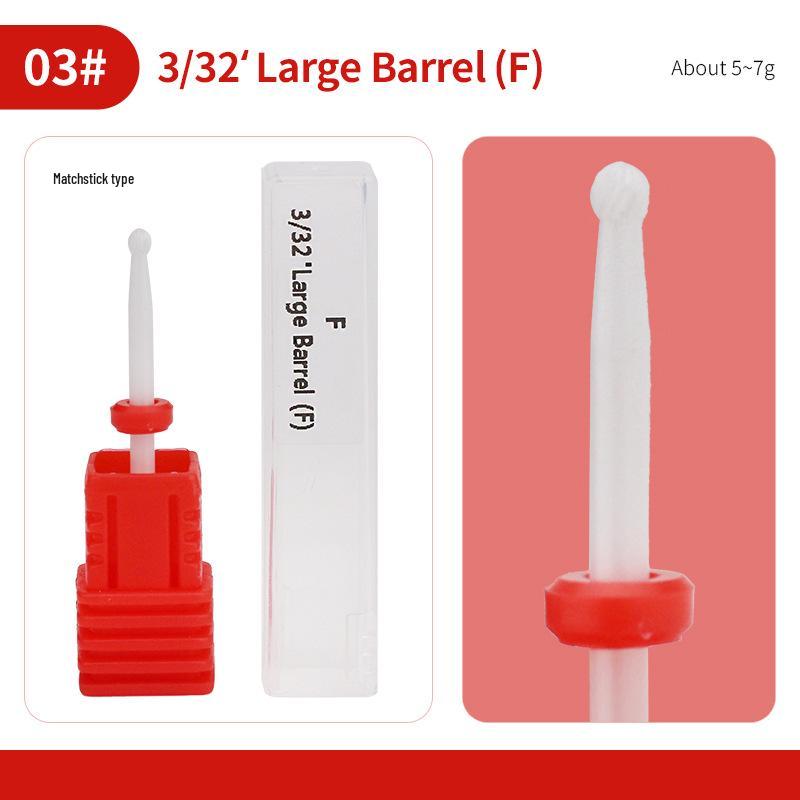 Ceramic Nail Drill Bit for Nail Art & Gel Polish Removal