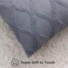 HAPIHAPPY Plush Throw Pillow Covers 12X20 Set of 1 Faux Fur Wool Bed Sofa Living Room Throw Pillow Covers Soft Home PillowCovers