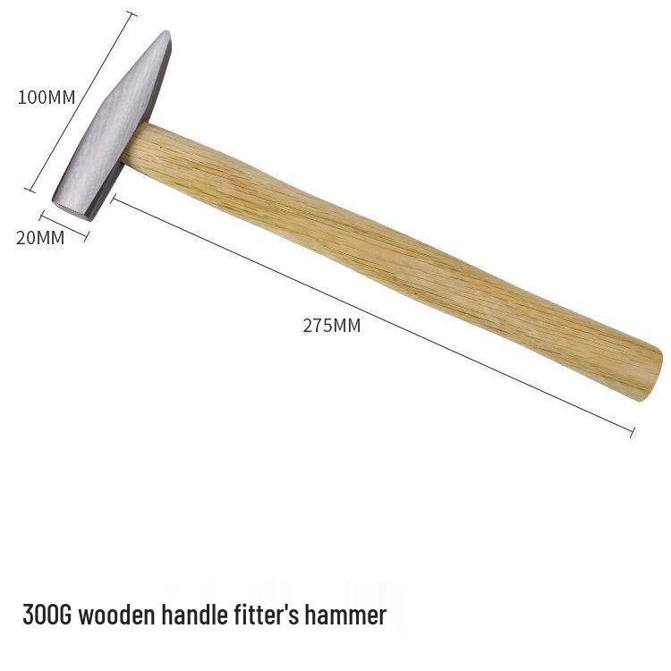 Wytrzymały Młotek Ośmiokątny z Kwadratową Głowicą i Drewnianą Rękojeścią do Prac Rozbiórkowych i Murarskich