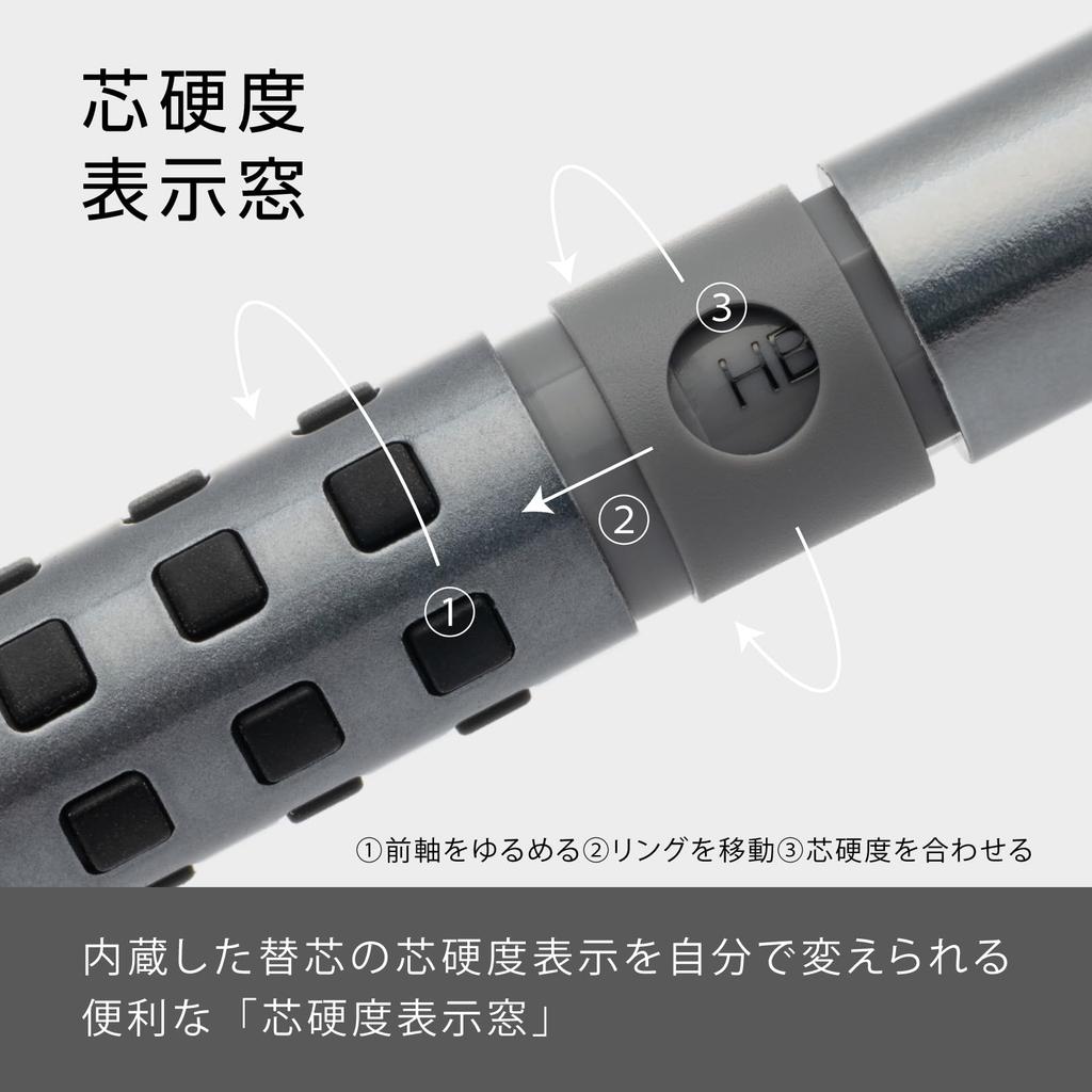 PENTEL Smash Mechanical Limited Diamond Metallic Diamond Pencil, Edition, 0.5mm, Colors, Barrel, Q1005-LDM2