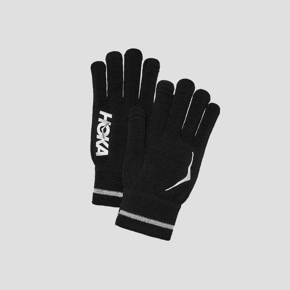 [hoka] Hoka Унисекс Вязаная перчатка 1172770-BLK S_M