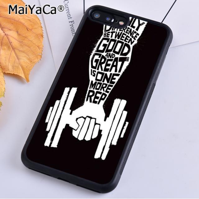 Workout Motivation Fitness Gym Quotes Phone Case For iPhone 17 Air 16 15 14 Plus 11 12 13 Pro  Max Coque Cover Shell