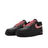 Nike Air Force 1 Slip Resistant, Abrasion Resistant, Lightweight Low top Skateboard Shoes Women's Black Red DD8959-001(Team189-)