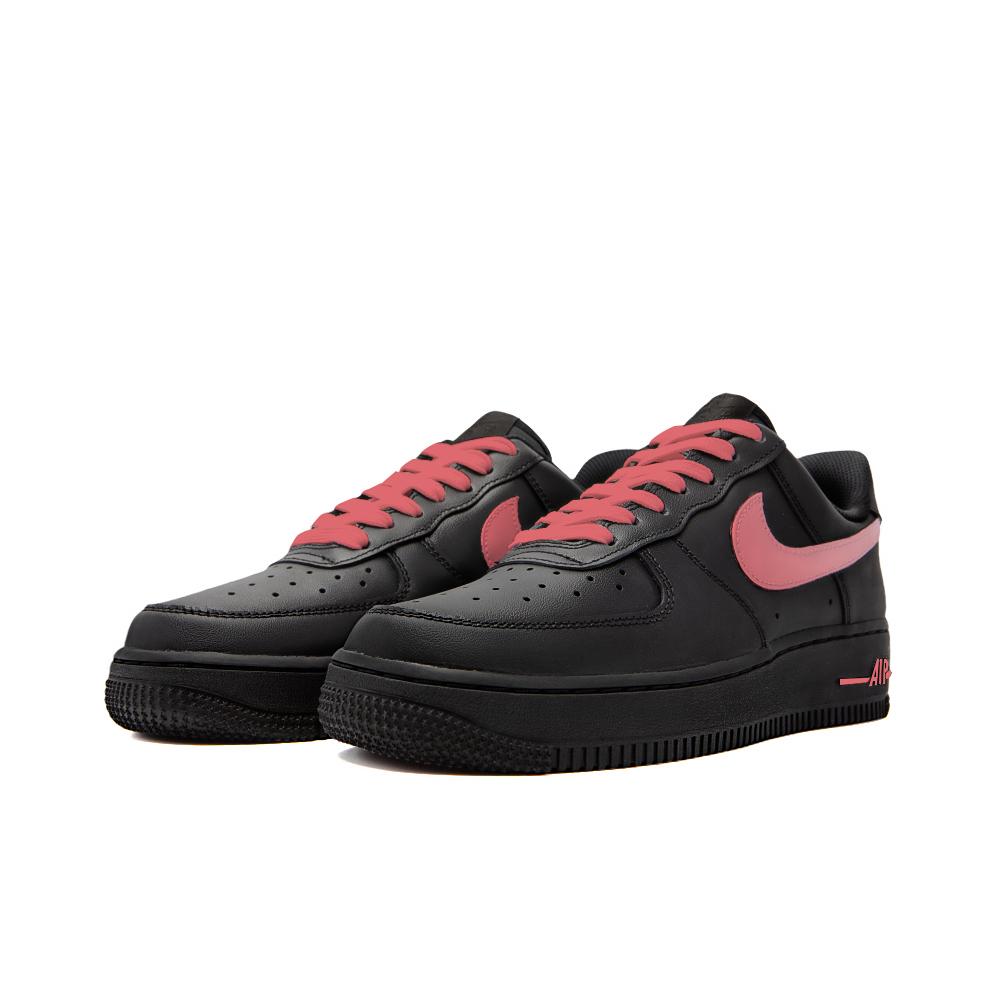 Nike Air Force 1 Slip Resistant, Abrasion Resistant, Lightweight Low top Skateboard Shoes Women's Black Red DD8959-001(Team189-)
