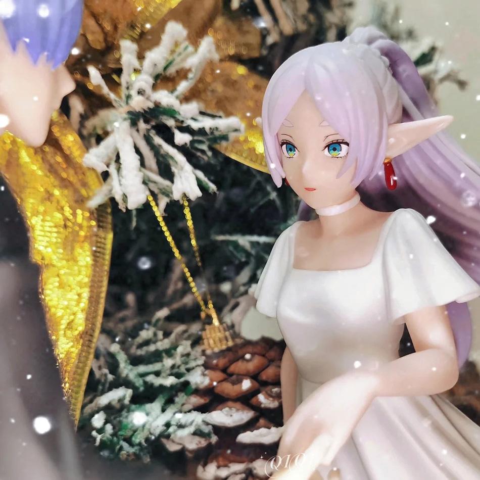 In Stock Anime Figure Frieren: Beyond Journey'S End Frieren Luminasta Himmel Vorig Action Pvc Toys Figurine Model New Year Gift
