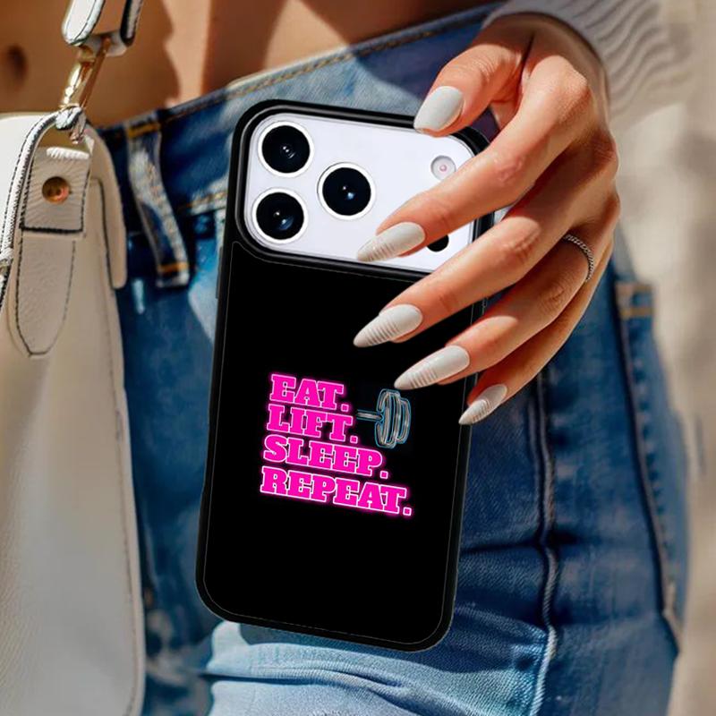 

Bodybuilding Gym Fitness Phone Case For iPhone 17 Air 14 15 13 12 Max Cover For Apple 14 15 16 16e 11 Pro Max Plus Coque iPhone 13pro