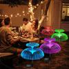 1/2/3/5 Layer Solar Jellyfish Lamp Colorful Fiber Optic Lamp Jellyfish Lawn Light  Outdoor
