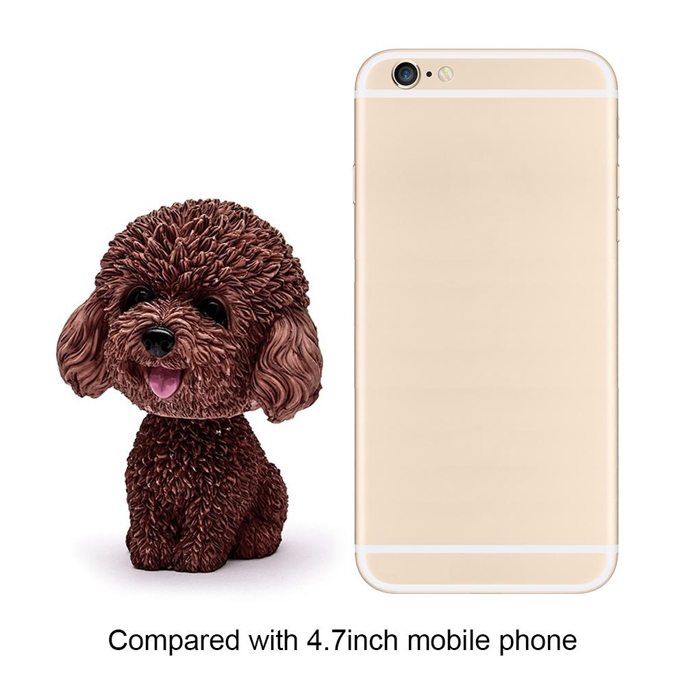 Car Decoration Cute Cartoon Dogs Action Figure Figurines Car Ornament Auto Interior Dashboard Accessories for Girls Gifts