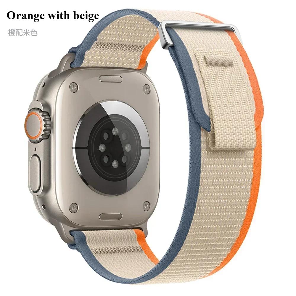 Trail Loop Strap For Apple Watch Series 10 46mm 42mm Sports Nylon Wristband iWatch Ultra 2 49mm 9 8 7 6 5 4 SE 45mm 41mm 44mm 40mm Band