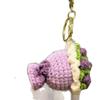 Handmade Knitted Wool Flower Bouquet As A Gift for Teachers' Day, Mother's Day, Valentine's Day, New Year, Keychain