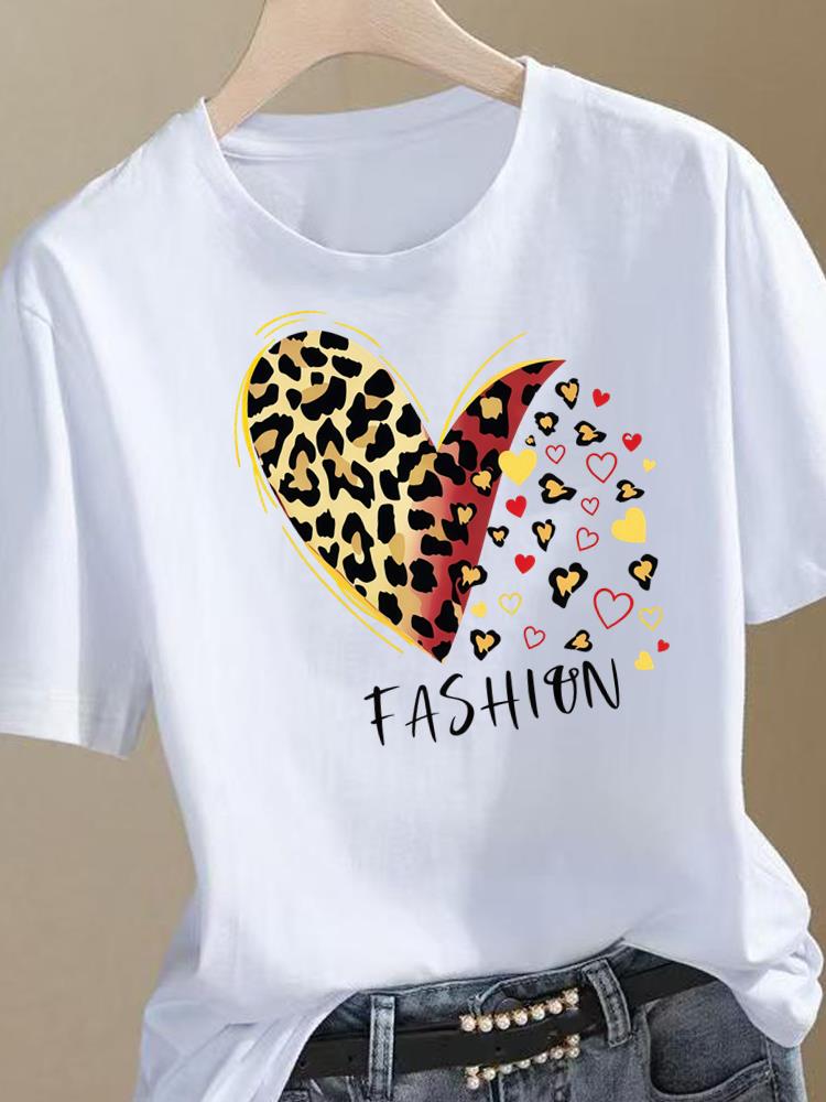(Asian Size) Tee Top Clothing T Shirt Print Female letter 90s cute Woman Women Fashion Short Sleeve Graphic T-shirts