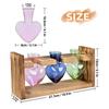 1 Stück Hydroponische Pflanzen Terrarium Vasen Tischdeko Blumentopf Pflanzenbehälter Desktop Glas Pflanzgefäß für Heim- und Bürodekoration