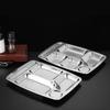 ARKIE 304 Stainless Steel Partitioned Meal Tray