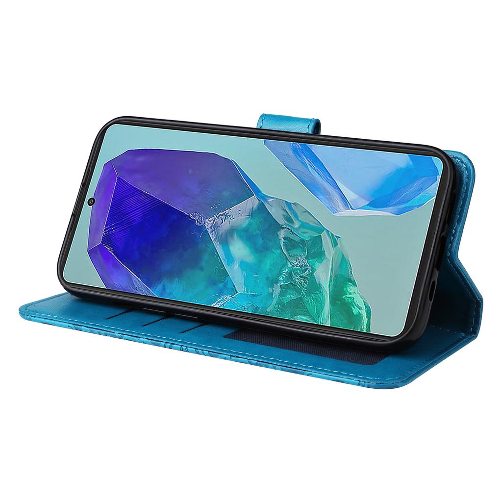 For Samsung Galaxy M55 5G/C55 5G/F55 5G Leather Case Wallet Stand Sunflower Phone Cover