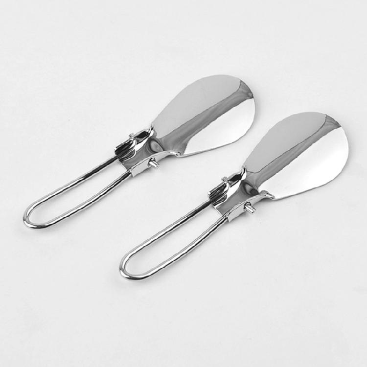 Foldable Shoehorn Stainless Steel Shoehorn Light Weight Portable Shoehorn Shoe Horn for Easy Boots and Shoes Wearing