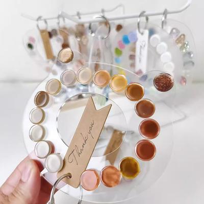 Échantillons d'ongles Carte de couleurs Panneau d'affichage Modèle de vernis gel Embouts pour nail art Support d'échantillons Vernis à ongles Pratique Rangement de bureau