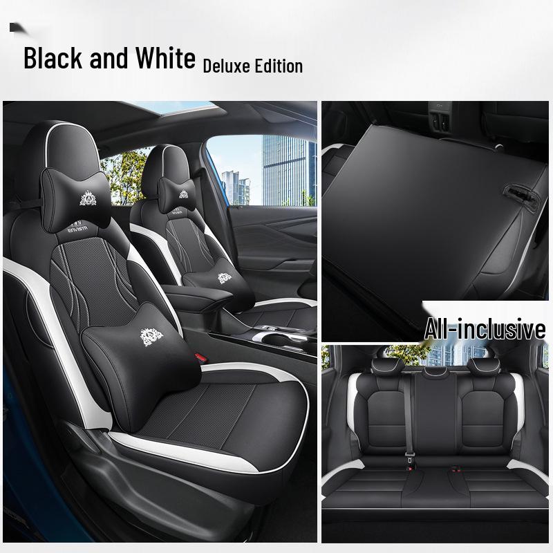2024 Universal Full Leather Car Seat Cushion for Buick - Four-Season Use