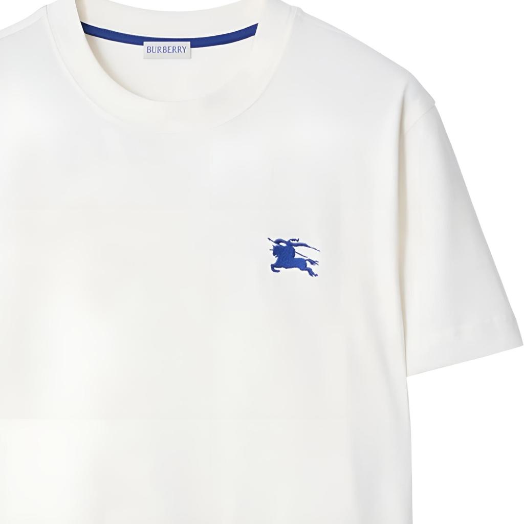 Burberry Ekd Embroidered Crewneck T-Shirt 81217041