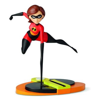 Disney [Q2849] - Red Black 'Mrs Incredible' Resin Figurine - 23x22.5x17 Cm