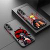 Matte Handyhülle für Samsung Galaxy A52 A56 A24 A73 A22 A53 A21s A34 A25 A26 A54 A35 A36 Narutos Uchiha Itachi