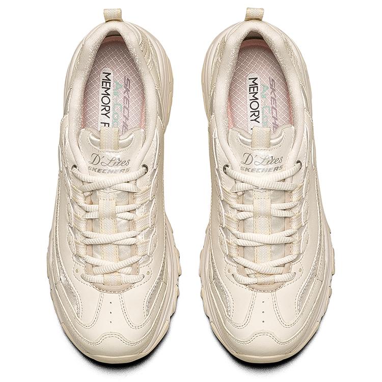 Skechers D'Lites 1.0 Height Increasing Height Increasing Chunky Sneakers Women's Ivory 149463-OFWT