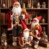 Popular 3D Santa Claus Plush Christmas Ornaments for Home Decor