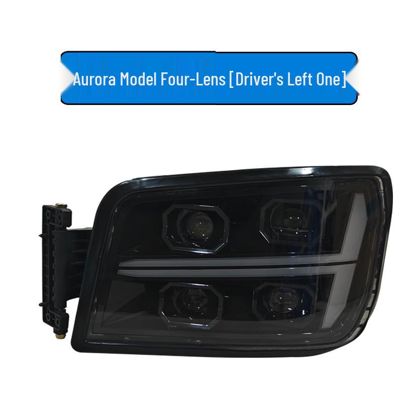 Shaanxi Delong M3000/X3000/H3000 Super Bright LED Four-Lens Front Headlight Assembly