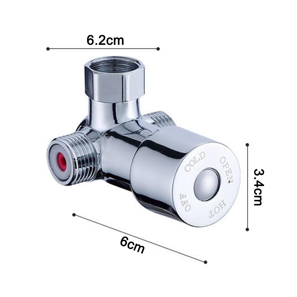 Efficient Temperature Control Shower Faucet with Adjustable Mixing Valve