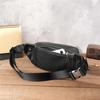 Vintage Motorcycle Men's Crossbody purse - Genuine Cowhide Leather Phe Waist Pack & Lightweight Sport Chest Bag