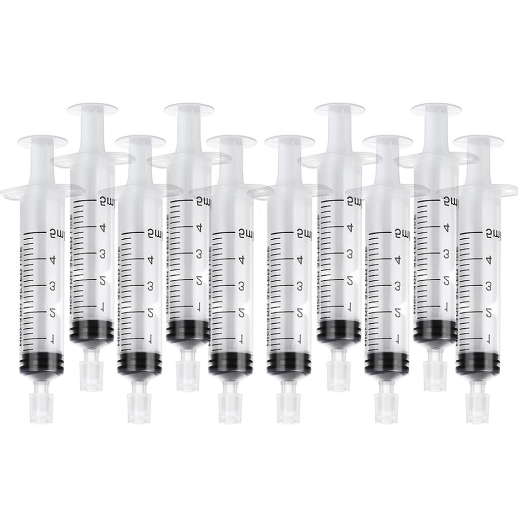10/20 Stück 5ml Spritze Kunststoff Parfümspender Werkzeug Nachfüllungen Kosmetik zur quantitativen Verteilung von nachfüllbaren Flaschen